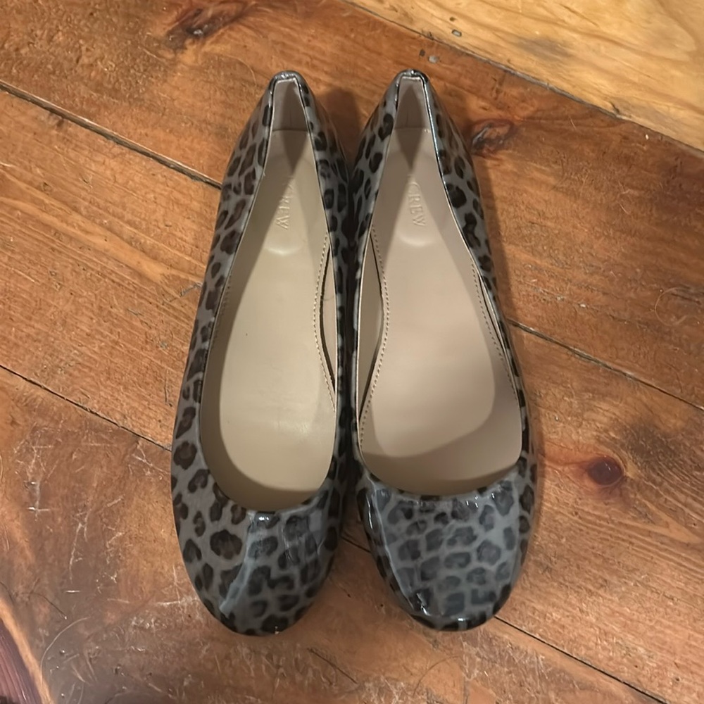J Crew Cheetah Flats